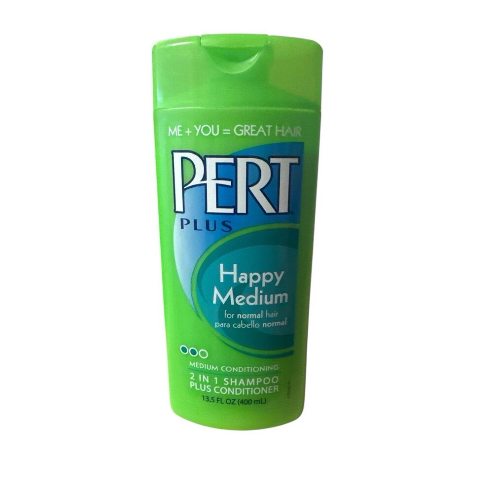 1 x Pert Plus Happy Medium 2 in 1 Shampoo & Conditioner 16.9 Oz Med Conditioning
